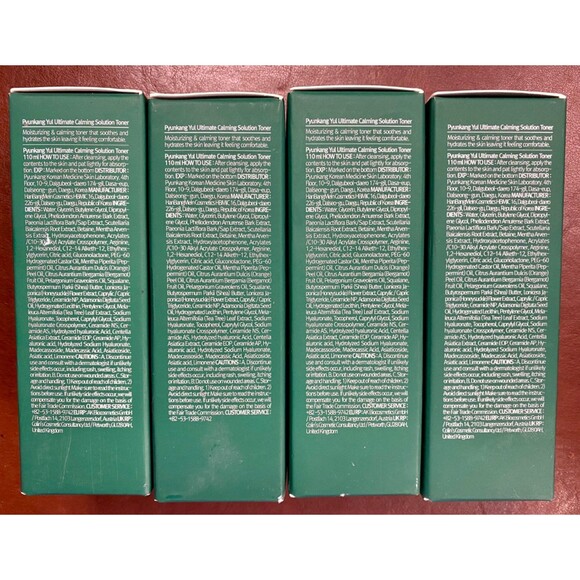 Pyunkang Yul Ultimate Calming Solution Facial Toner 4 Bottles NEW! 3.7 Fl oz - Picture 4 of 5